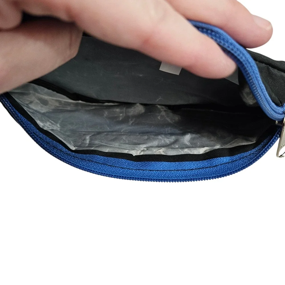 Mighty Morphin‎ Power Rangers Fanny Pack 90s Vintage Kids Black Cartoon